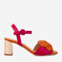 Load image into Gallery viewer, The Salerno Fuchsia Leather Women Sandal