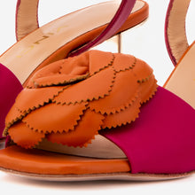 Load image into Gallery viewer, The Salerno Fuchsia Leather Women Sandal