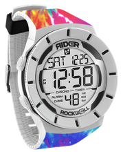 Load image into Gallery viewer, Coliseum Fit™ Samadelic Tie-Dye Edition (White/Black) Watch