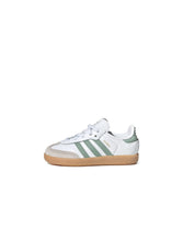 Load image into Gallery viewer, Adidas (TD) Samba - Cloud White/Green