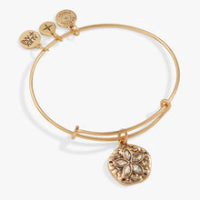 Load image into Gallery viewer, Sand Dollar Charm Bangle