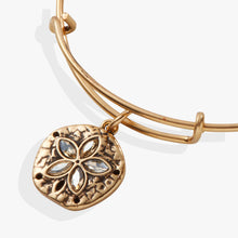 Load image into Gallery viewer, Sand Dollar Charm Bangle