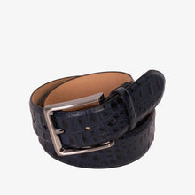 Load image into Gallery viewer, The Savamala  Blue Leather Belt