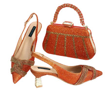 Load image into Gallery viewer, Ladies Italian Design Shoes And Bag Set EDS23