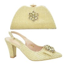 Load image into Gallery viewer, Latest Shoes and Bag Set African Sets NBG45
