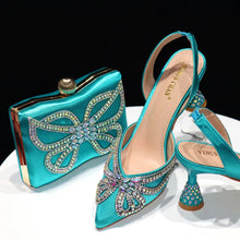 Load image into Gallery viewer, Italian Shoes And Bag Sets HJK1-17