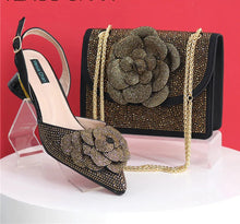 Load image into Gallery viewer, Elegant Lady Shoes And Bag Set EW452