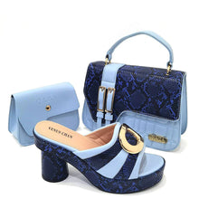 Load image into Gallery viewer, Italian Shoes And Bag Sets HTG1-9