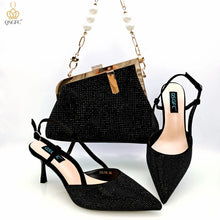 Load image into Gallery viewer, Fashion Shoulder Bag and Strap High Heels Set