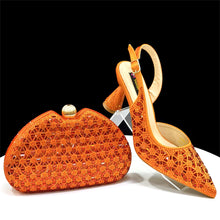Load image into Gallery viewer, Elegant Italian Design Women's Shoes and Bag Set EDS45