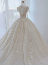 Load image into Gallery viewer, Exquisite Wedding Dress O-neck EDW21