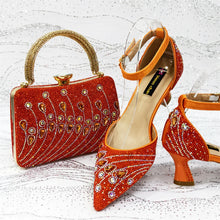 Load image into Gallery viewer, Italian Shoes And Bag Sets HZ1-1