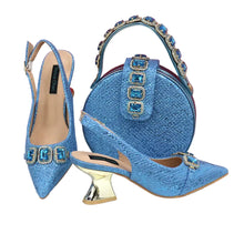 Load image into Gallery viewer, Newest Style Platform Shoes and Matching Bag Set JH654