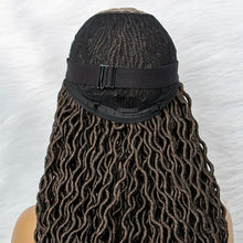 Load image into Gallery viewer, Goddess Box Braids Wig | Curly Ends | Full Lace | Crochet Hair | Black Women