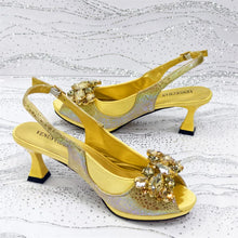 Load image into Gallery viewer, Newest Style Elegant Women High Heels And Bag Set EDS345