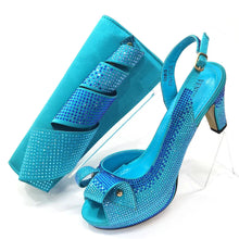 Load image into Gallery viewer, Latest Italian African Shoes And Bag Sets ED117