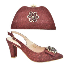Load image into Gallery viewer, Latest Shoes and Bag Set African Sets NBG45