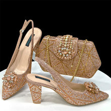 Load image into Gallery viewer, Italian Shoes And Bag Sets HDF1-39