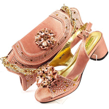 Load image into Gallery viewer, Wedding Shoes and Bag Set HMP1-17