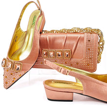 Load image into Gallery viewer, Lastest Italian Style Ladies Shoes with Matching Bag Set HMP1-9