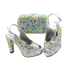 Load image into Gallery viewer, Latest Peep Toe Women's Shoes &amp; Bag Set FGTY67