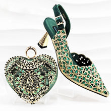 Load image into Gallery viewer, Lastest Italian Ladies Shoes with Matching Bag Set EDBGQ1-3
