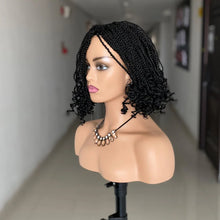 Load image into Gallery viewer, Short Box Braided Wig | Kinky Twist Crochet Wig | Heat Resistant | Synthetic Braids for Black Women