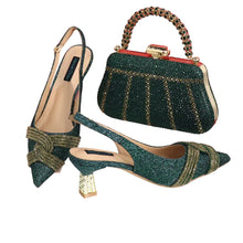 Load image into Gallery viewer, Ladies Italian Design Shoes And Bag Set EDS23