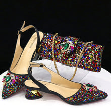 Load image into Gallery viewer, Ladies Shoes and Bags To Match Set ED129