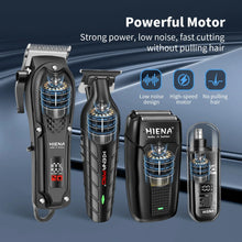 Load image into Gallery viewer, Rechargeable Cordless Electric Hair Clippers &amp; Beard Trimmer Kit for Men – Professional Hair and Body Groomer