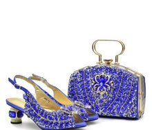 Load image into Gallery viewer, Latest Italian Shoes and Matching Bag Set ED201