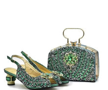 Load image into Gallery viewer, Latest Italian Shoes and Matching Bag Set ED201