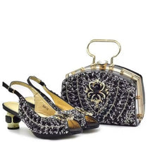 Load image into Gallery viewer, Latest Italian Shoes and Matching Bag Set ED201