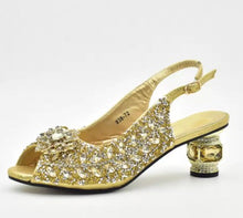 Load image into Gallery viewer, Latest Italian Shoes and Matching Bag Set ED201