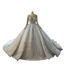 Load image into Gallery viewer, New Elegant Bridal Gowns With Pearl FSM-224T