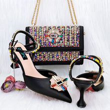 Load image into Gallery viewer, Italian Shoes And Bag Sets For Evening Party HGG1-20