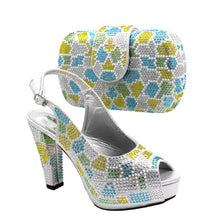 Load image into Gallery viewer, Latest Peep Toe Women's Shoes &amp; Bag Set FGTY67
