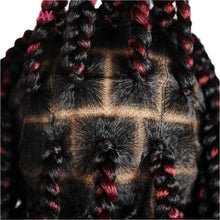 Load image into Gallery viewer, 360 Knotless Box Braids Wig | Super Long | Full Lace | Baby Hair | Synthetic Braids | Black Women