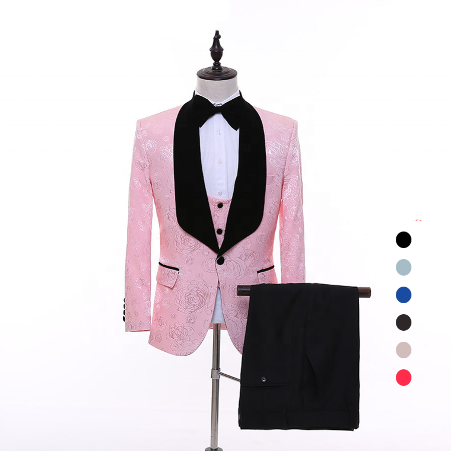2 Piece Suits Slim Fit Weddings Buisness Blazer Men's