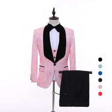 Load image into Gallery viewer, 2 Piece Suits Slim Fit Weddings Buisness Blazer Men's