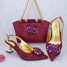Load image into Gallery viewer, Charming Shoes And Bag Matching Set HRF1-6