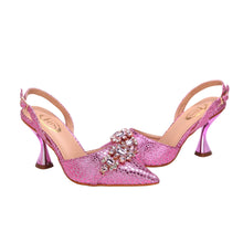 Load image into Gallery viewer, Women's Shoes and Bag Set with Pointed Toe EDN349