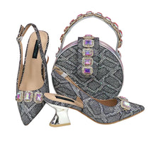 Load image into Gallery viewer, Newest Style Platform Shoes and Matching Bag Set JH654