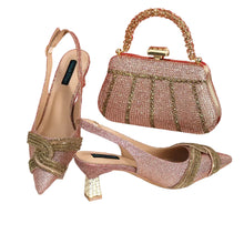 Load image into Gallery viewer, Ladies Italian Design Shoes And Bag Set EDS23