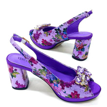 Load image into Gallery viewer, Italian Style Evening Party shoes And Bag Set TYR543
