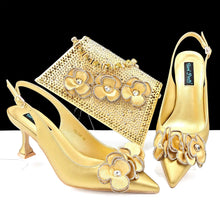 Load image into Gallery viewer, Italian Shoes And Bag Sets For Evening Party ED128