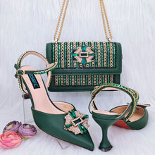 Load image into Gallery viewer, Italian Shoes And Bag Sets HGG1-20