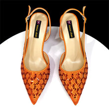 Load image into Gallery viewer, Elegant Italian Design Women's Shoes and Bag Set EDS45