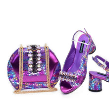 Load image into Gallery viewer, Italian Shoes And Bag Sets HFG1-1