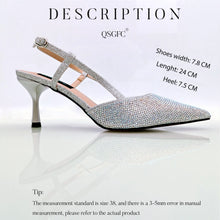 Load image into Gallery viewer, Fashion Shoulder Bag and Strap High Heels Set